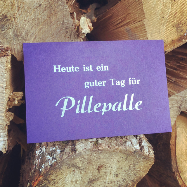 „Heute ist ein guter Tag…“ Postkarte 