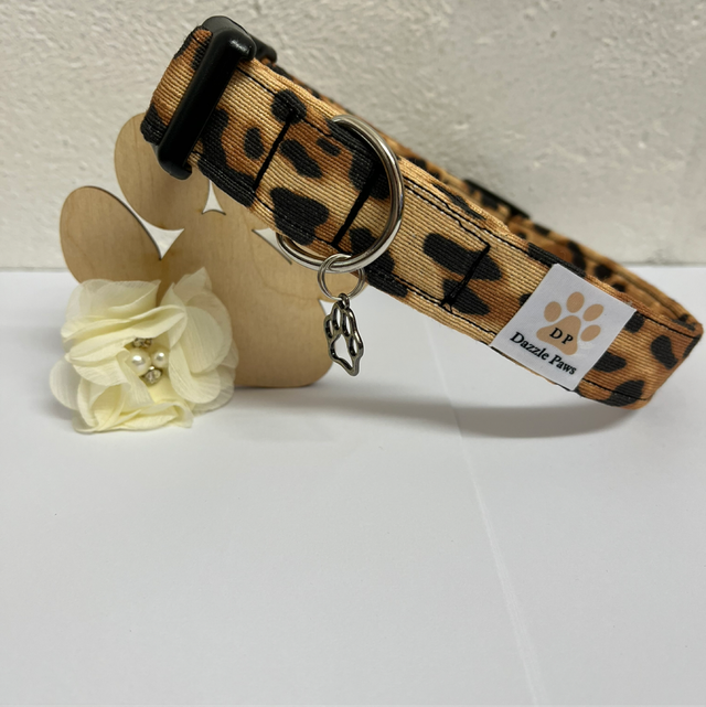 Leopard Print Collar