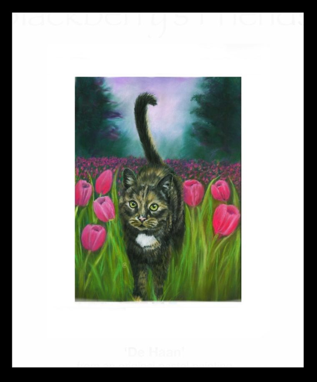 Print (small) 'TILLY' (Konijnenparadijs)