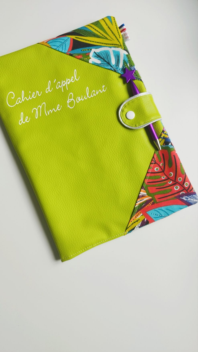 Protège cahier d'appel 