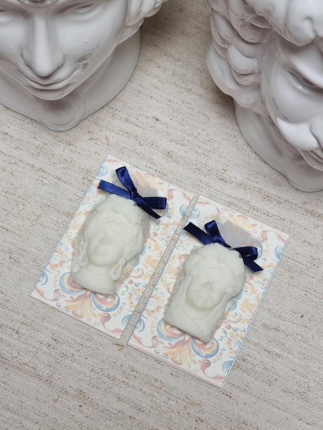 Profumatori in cera di soia "Teste di moro"