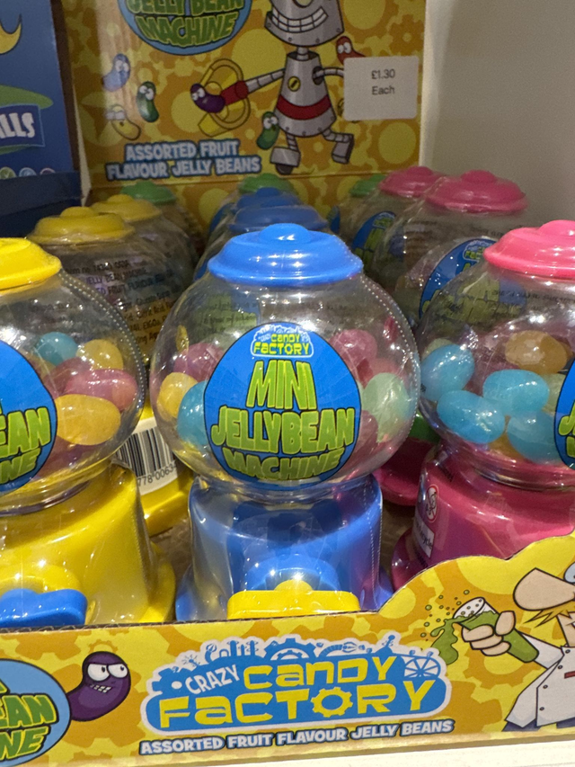 Mini jelly bean machine