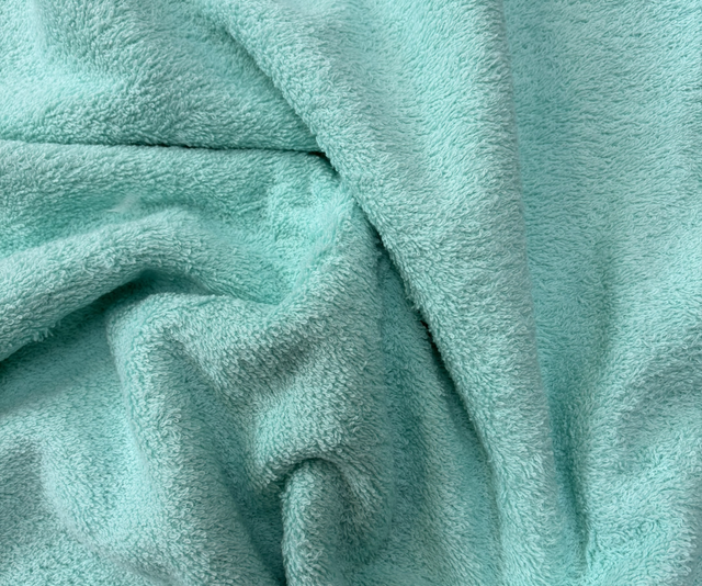 Aqua Cotton Towelling