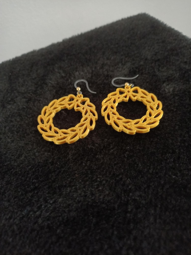 Boucles d'oreilles Noël 