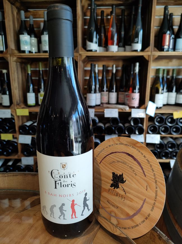6 Rah Noir 2019 - Rouge Sec Tranquille - Domaine Le Conte des Floris (Danier Le Conte des Floris)