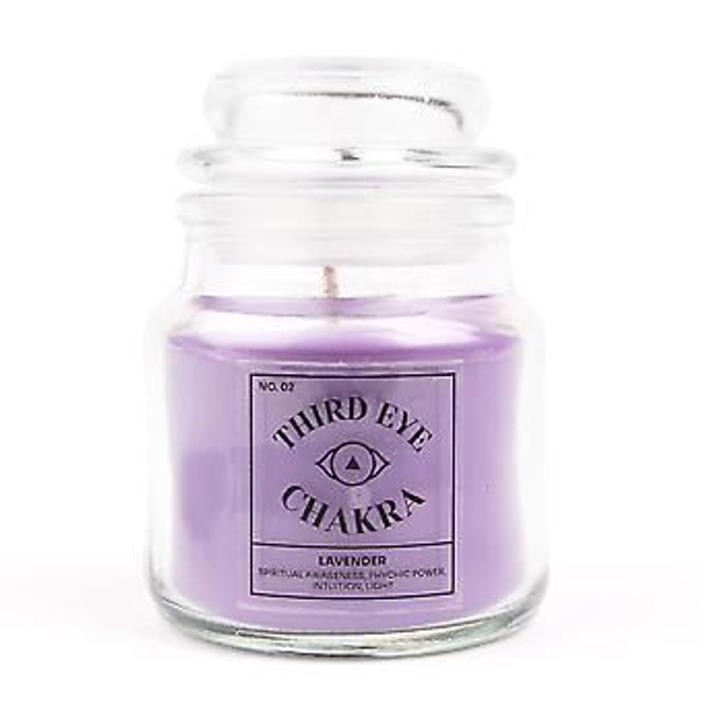 Third Eye Chakra Soy Wax Candle (Lavender)