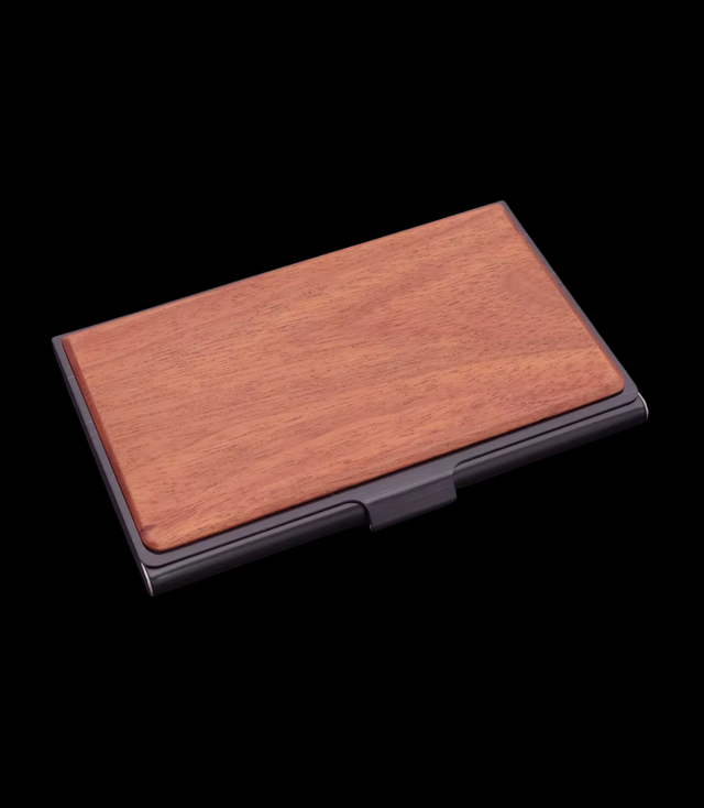 CVD- Porte-carte Warm Wood - Deemi Agency