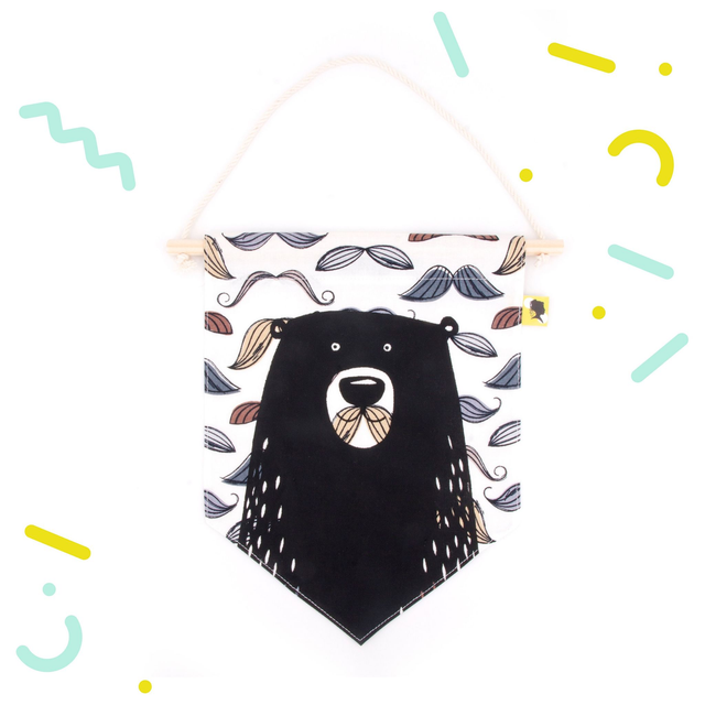 Décoration de chambre MOUSTACHE