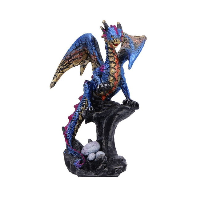Den Defender (Blue) Guardian Dragon Figurine