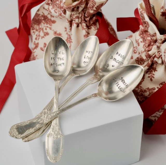 Cuillère Argent Vintage À PERSONNALISER