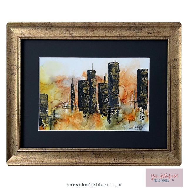 'Sunset City Reflections' - Away From Home