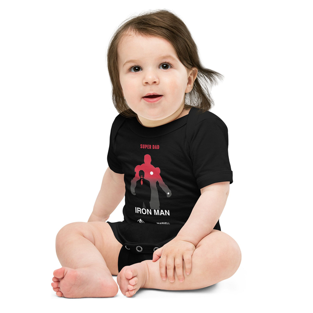  Body a maniche corte neonato super dad