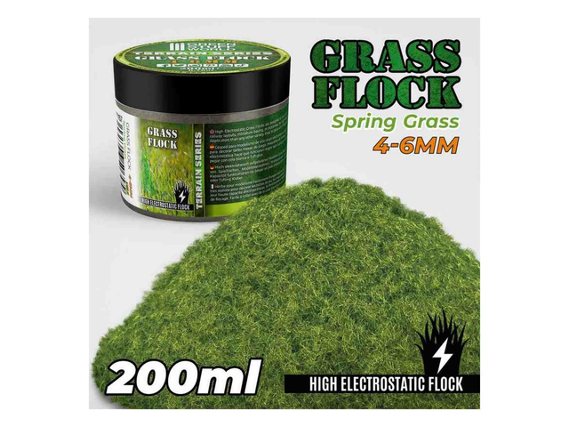 Herbe Statique 4-6mm- SPRING GRASS - 200ml GSW 11157