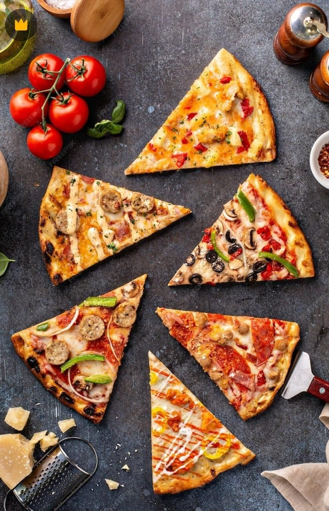 Schinken-Pizza