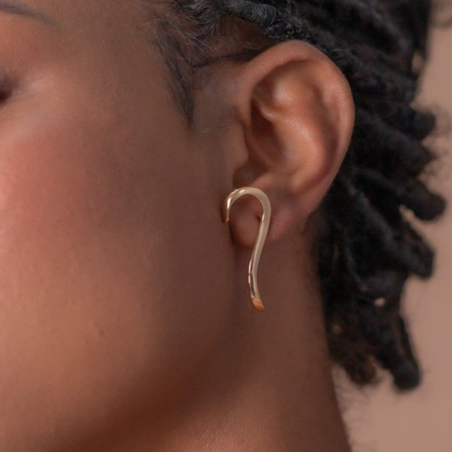 Brinco Gancho - Ouro