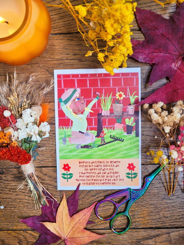 Ministoire n°1 - Le gnome jardinier