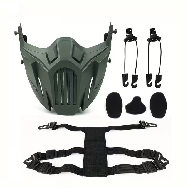 Masque Tactique Cyberpunk Sci-Fi