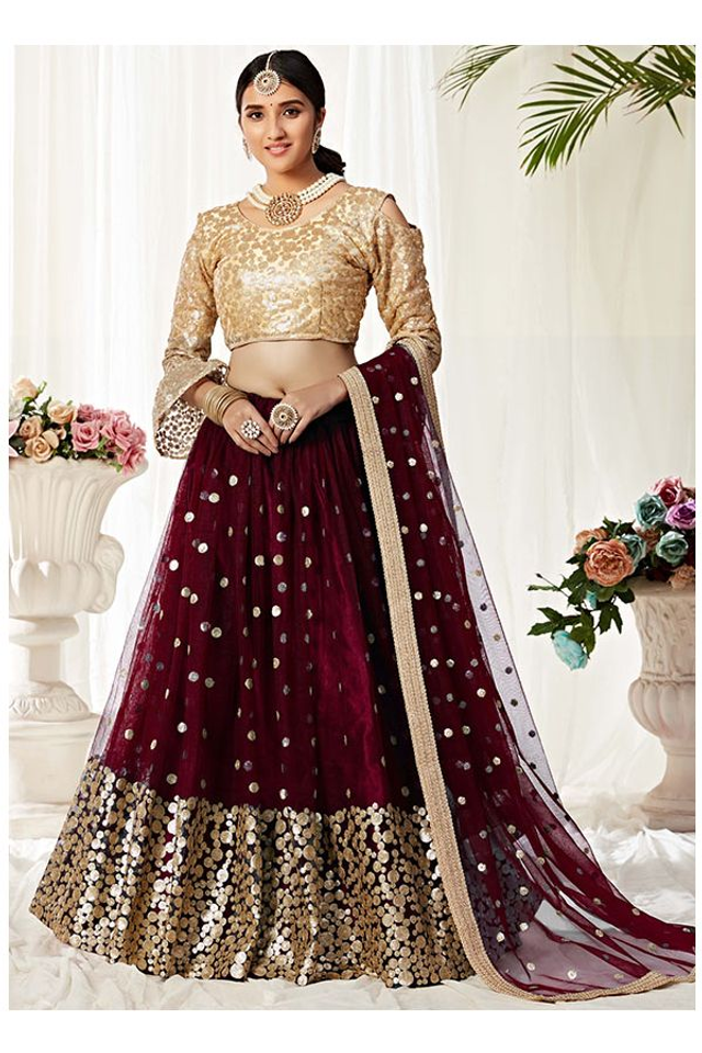 Robe de Mariée Bollywood Lehenga 09