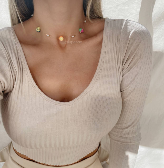 Chocker invisible Frutas