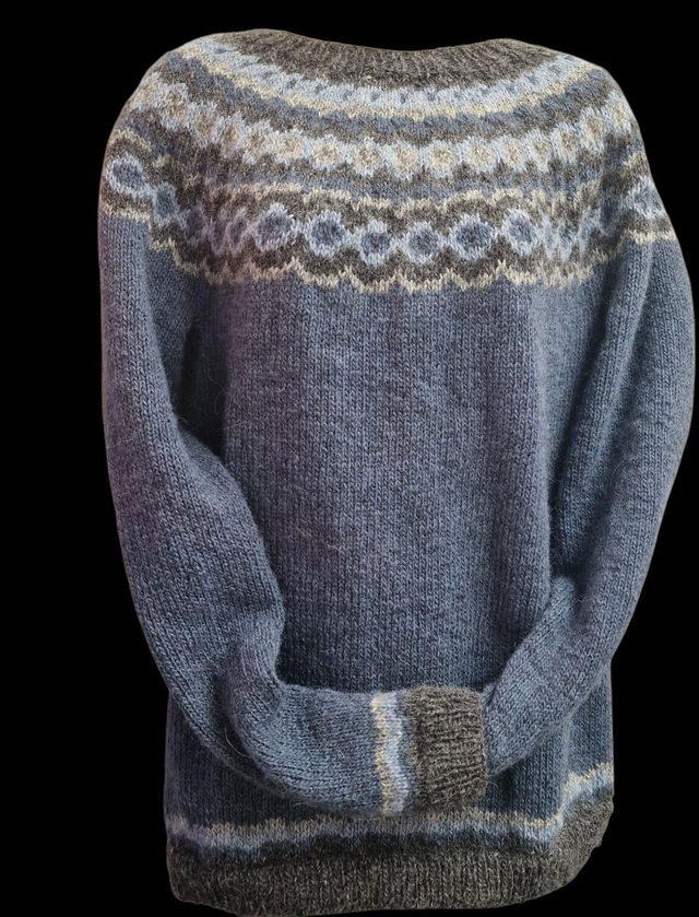 Hand Knitted Wool Sweater Adult