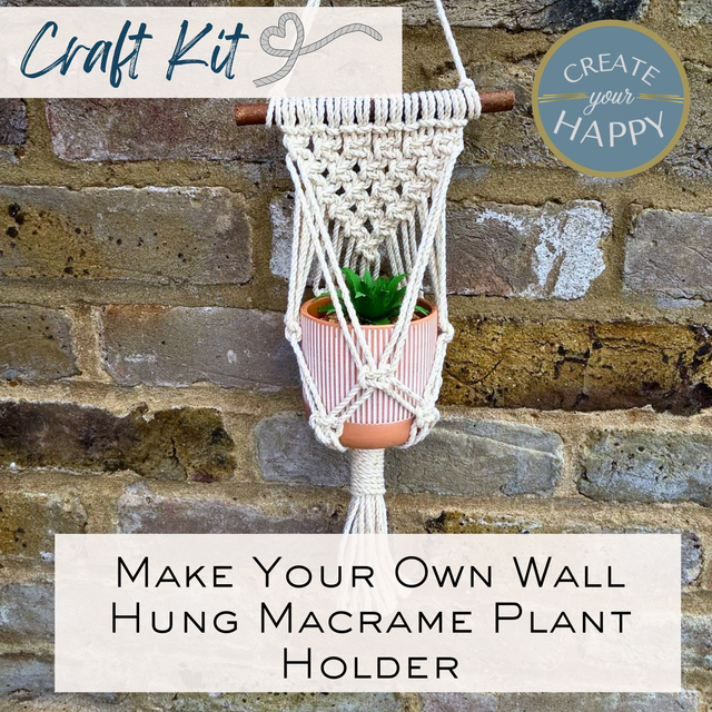 Mini Macrame Plant Holder