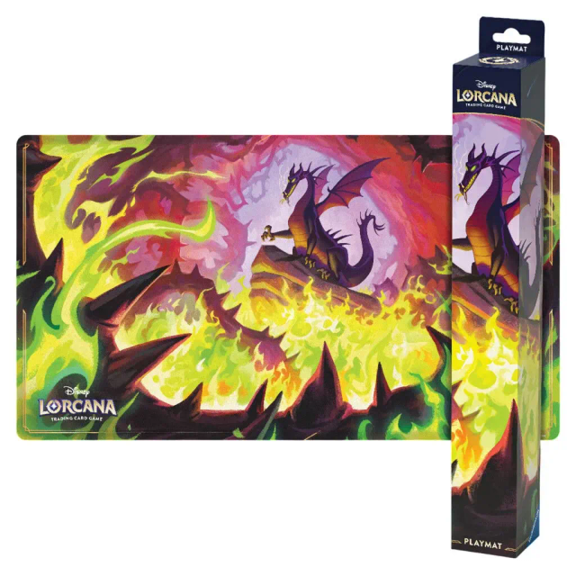 Disney Lorcana Winterspell - Playmat, Dragon Fire