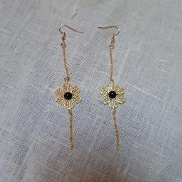 Boucles d'oreilles "Duo Charme" : Élégance et fantaisie