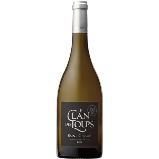 AOP CDR VILLAGES ST GERVAIS - CLAN DES LOUPS - CELLIER DES CHARTREUX BLC 0.75 L / 13.5%