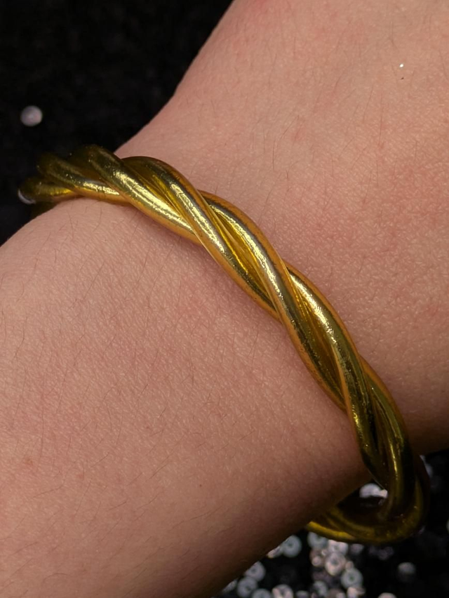 Jonc bouddhiste torsade (2 modèles)