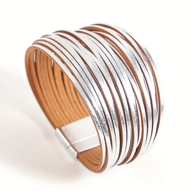 Cuff - vegan leather