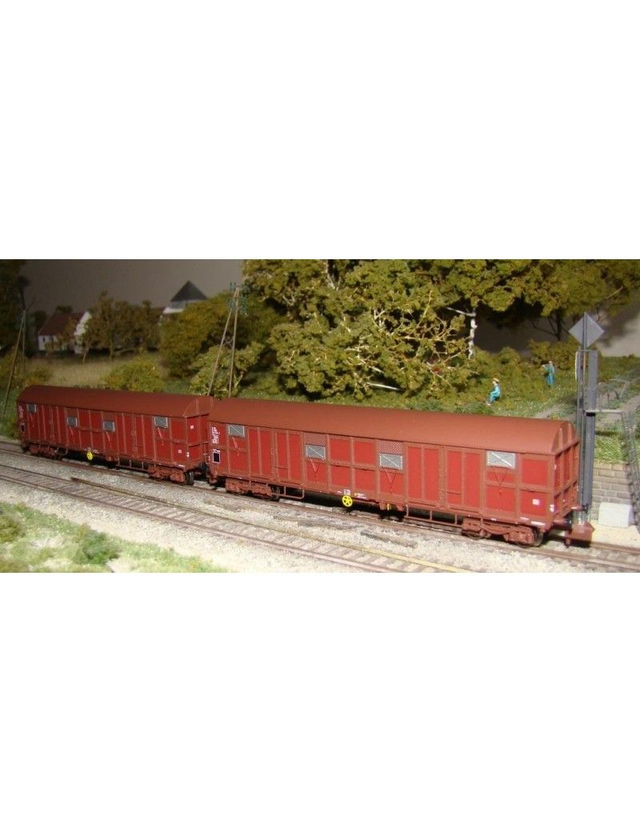 Set De 2 Wagons Gass 9-16 trains160 16021 N