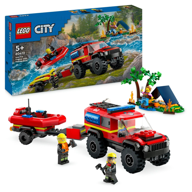 City Feuerwehrgeländewagen mit Rettungsb 60412