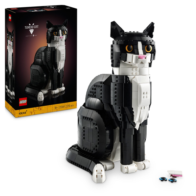 LEGO 21349 Ideas Schwarz-weiße Katze