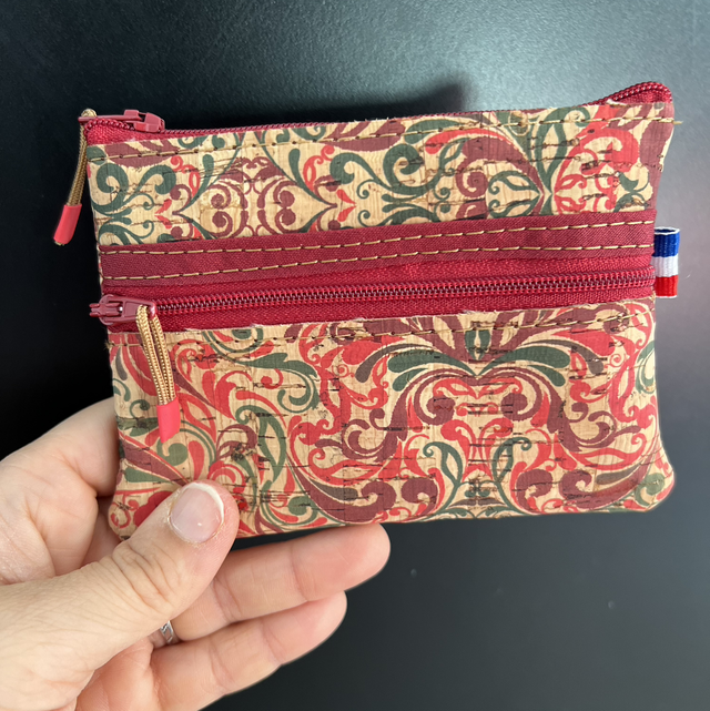 Porte monnaie deux poches « oriental »