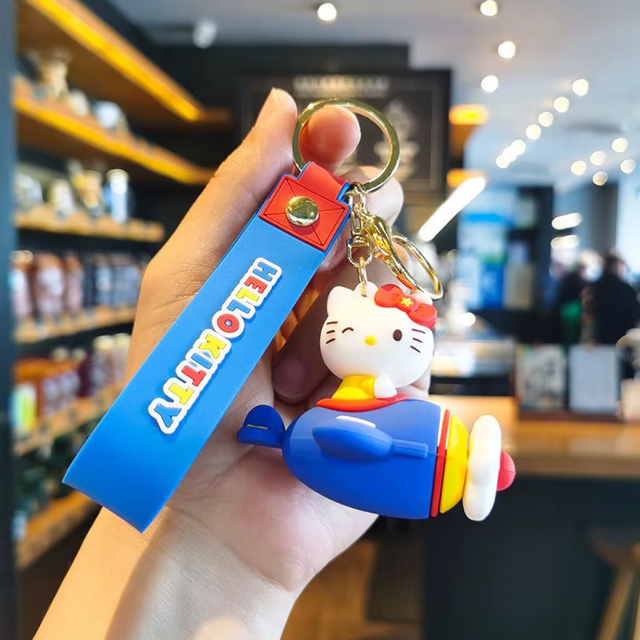 0211 -  Hello Kitty - Hello Kitty in vliegtuig