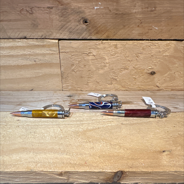 Bullet Acrylic Keyring 