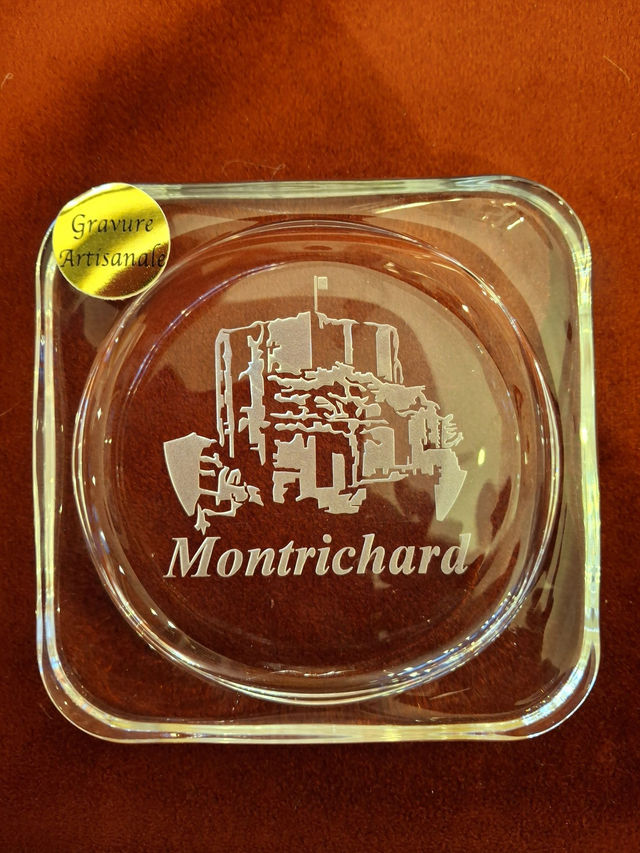 Vide poche verre Donjon de Montrichard