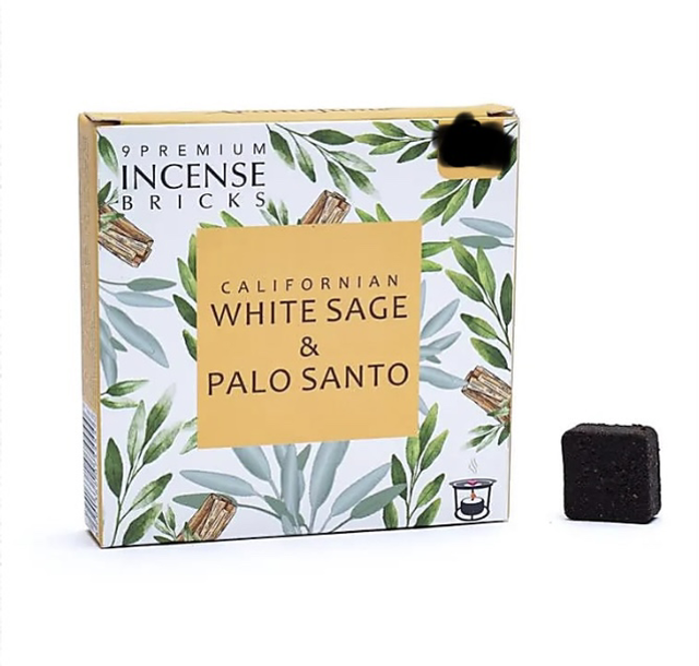 Briques d'encens Sauge blanche & Palo Santo