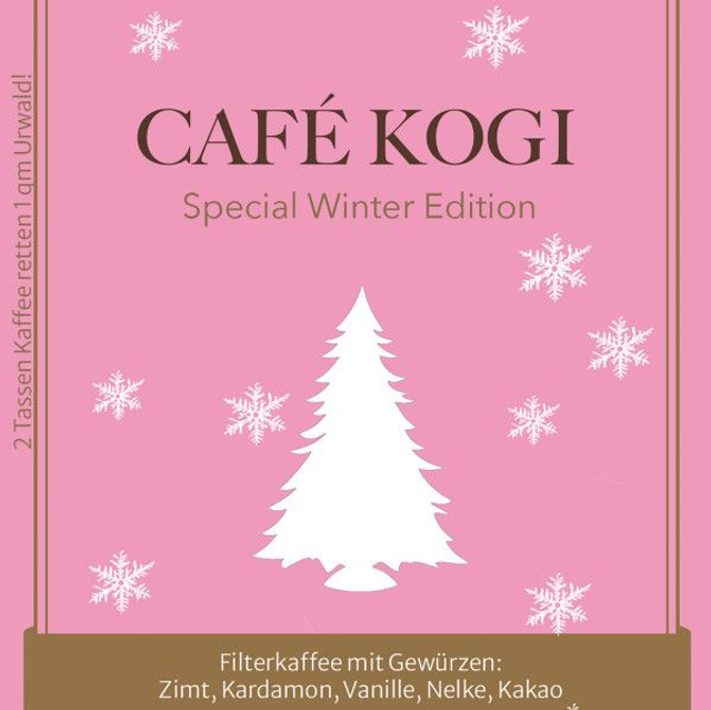 CAFÉ KOGI Weihnachtskaffee mit Gewürzen (350g)