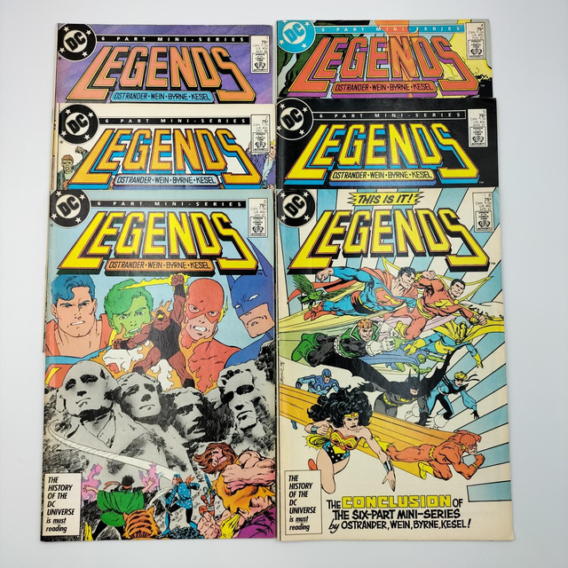 Legends Mini Series complete 1-6 issues 1986