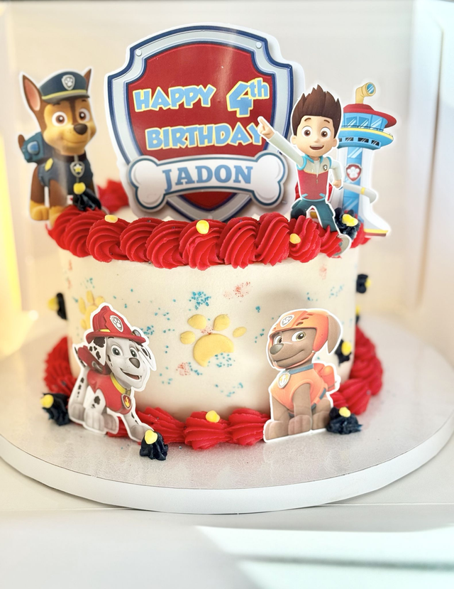 Paw Patrol Birthday Cake