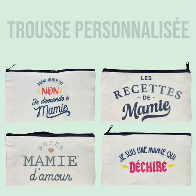 Trousse personnalisée