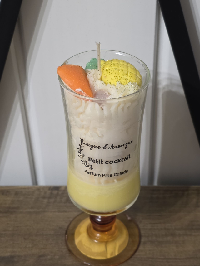 Petit cocktail parfum pina colada 