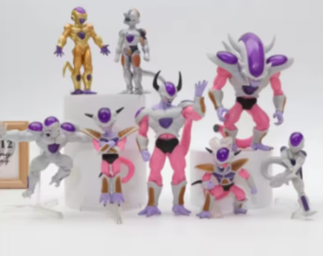 Dragonball Z figuren set Freeza familie 8 stuks (7-12cm)