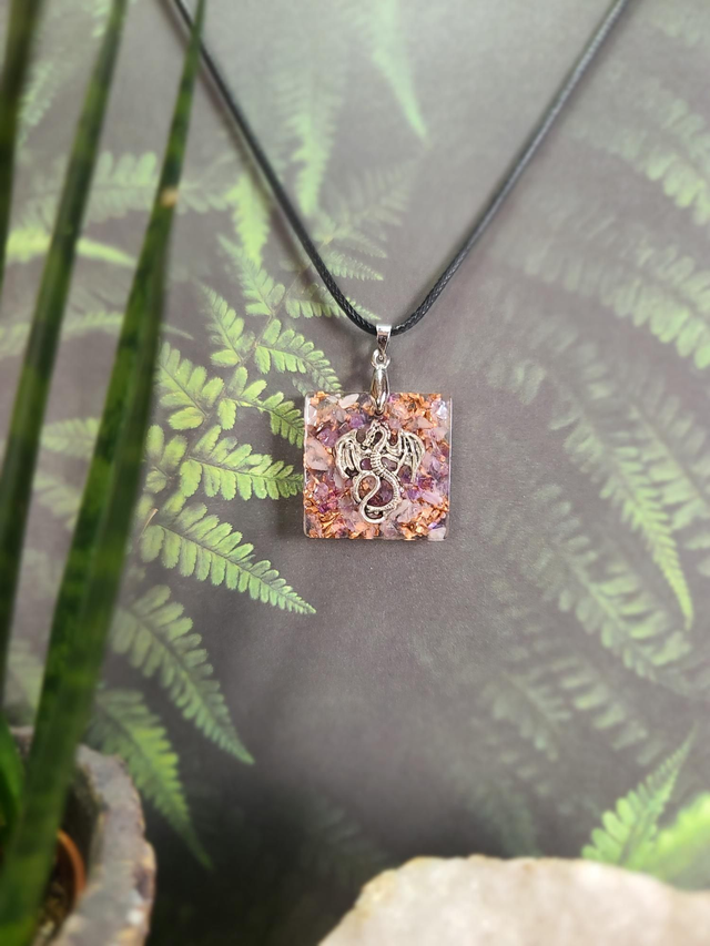 Dragon Améthyste 🐉 Carré