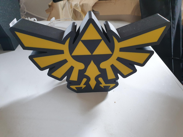 Lampe zelda triforce