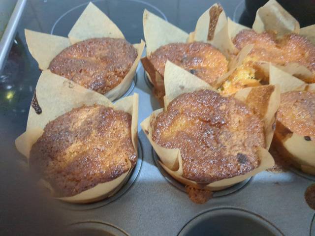 Blueberries &amp; Allspice &amp; Lemon Muffins 