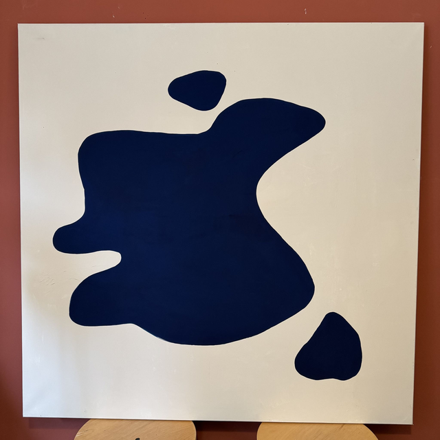 Peinture sur châssis entoilé 