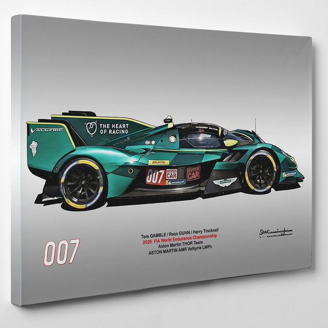 C250602 Aston Martin Valkyrie LMH WEC25 Thor Racing #007 Spa B