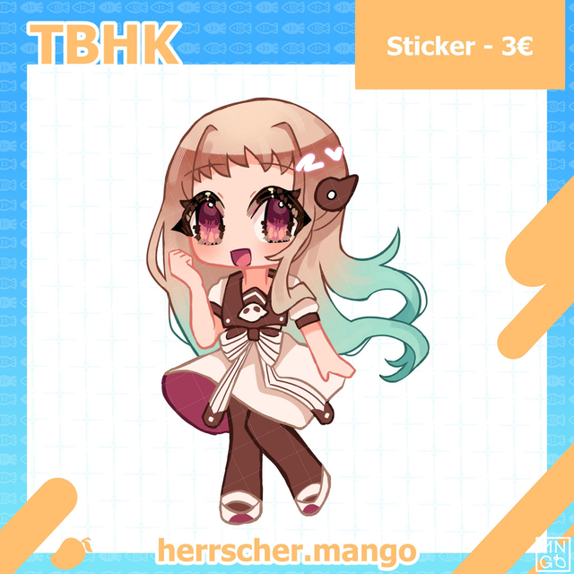 TBHK: Yashiro Nene - Matte Vinyl Sticker - 63.5mm